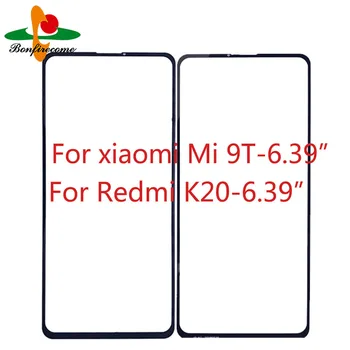 10 бр. \партида За Xiaomi Redmi K20 Mi 9T Mi9T Размерът на тъчпада е Външна Панел LCD дисплея, Екрана на Дисплея От Стъклен Капак Подмяна на Детайли на Обектива