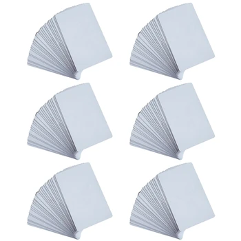 120шт NFC-карти Бяла заготовка за PVC-етикети NTAG215 Waterpoof 504Bytes стикер с чип