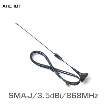 2 бр./лот 868 Mhz Uhf Издънка Антена, 3,5 дБи С Висок коефициент на усилване на TX868-XPL-100 SMA Мъжки Ненасочено Wifi Антена за Безжичен Модул