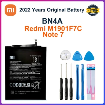 2020 оригинална батерия 4000 mah BN4A Телефонни батерии за Xiaomi Redmi Note7 Note 7 Pro M1901F7C Оригинална батерия за телефон + безплатни инструменти