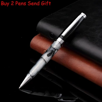 2023 Нов дизайн на кутията Висококачествена метална химикалка писалка за офис бизнес мъже Маркова Подарък дръжка Закупите 2 подарък за изпращане