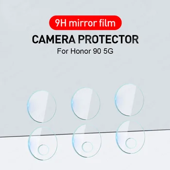 3шт 3D Прозрачен Защитен Калъф За Фотоапарат Honor 90 5G Honor90 Lite Honar Xonor 90 Light Honor90Lite Задната Обектив От Закалено Стъкло