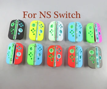 50 комплекти За Nintend Switch Силикон Гумен Калъф За Nintend Switch Joy Против Controller За Joycon Противоскользящий Мек Калъф