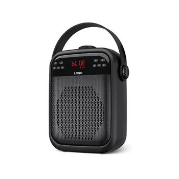 Bluetooth-високоговорител със стерео звук с мощност 25 W, Bluetooth 5.0, време на възпроизвеждане на 6 часа, Говорител на плажа, по улиците (обновен)