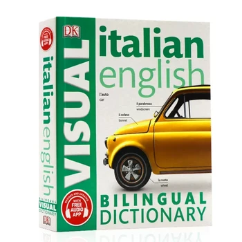DK Итальянско-английски два визуален речник на Два контрастен графичен речник