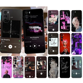 Албум на Lil Пийп Hellboy Калъф за Телефон Moto E20 E22 E32 E7 Power Edge 20 30 Pro 20lite 30Neo G10 G100 G20 G30 G60