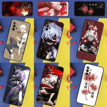 Аниме Tokyo Ghoul Цветя За Samsung Galaxy A54 A34 A14 а a53 A33 A13 в а23 A73 A50 A51 A71 A12 A22 A32 A52 Калъф за вашия телефон