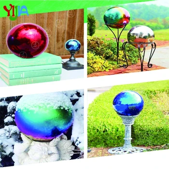 Гигантски окачен тавана диско-огледално топка за реклама костюми, надуваема сфера-огледално топка за събитие