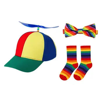 Детска бейзболна шапка, Модел шапка, Чорапи, носи Вратовръзка за детски къмпинг