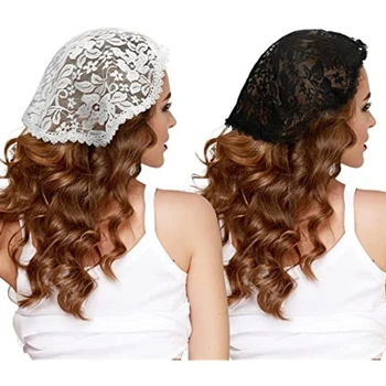 Женски украшения за коса, екзотична дантелен шал за коса, превръзка на главата, украса за коса, прическа, директна доставка