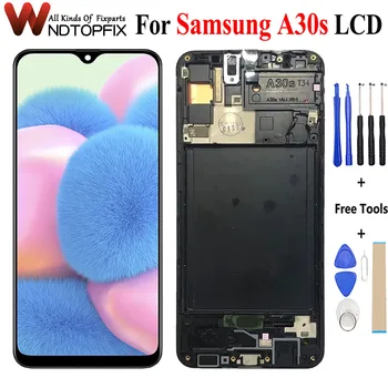 За Samsung Galaxy A30S LCD дисплей С сензорен екран Дигитайзер В Събирането на Дисплей За Samsung A30s LCD A307 A307F A307G A307YN на Екрана на дисплея