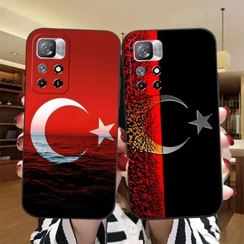 Калъф за мобилен телефон с флага на Турция за Xiaomi Redmi 10a 10 9 9t 9a 8 8a Note 9s 7 11s 12 11 10s Pro Plus