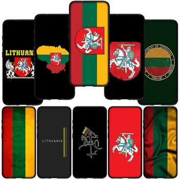 Калъф с флага на Литва за телефон OPPO A17 A15 A16 A12 а a53 A54 A55 A56 магистрала a57 A77 A76 A94 А92 A72 A52 A96 A74 Мек калъф