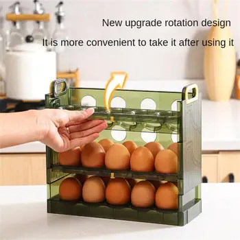 Кутии за яйца в хладилника, Обръщане на тавата за съхранение на яйца, Странична задвижваната битови хладилник, Рафтове за съхранение на пресни кухненски принадлежности