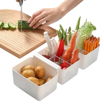 Кутия за съхранение в хладилник Кутия за събиране на храни, за да проверите за кухня Червило Кутии за козметика Консумативи