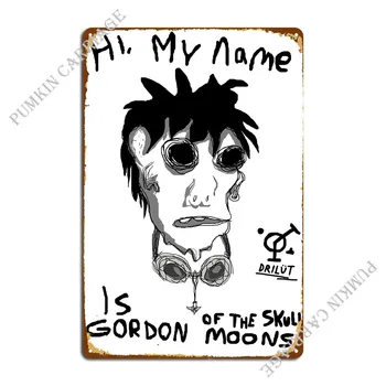Метална табела Gordon Of The Skull Moons, Клубен бар, Стикери за домашно кино, калай плакат с надпис