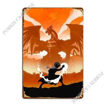 Метална табела Son Of The Dragon PaintingClub Плакат с тенекиен табела за кино Garage по поръчка