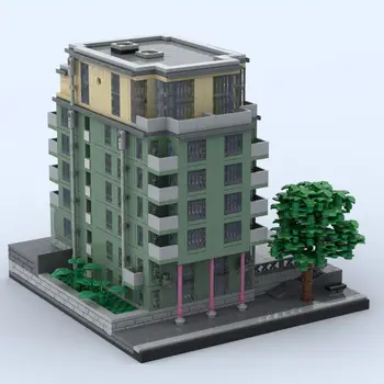 Модел в панелен блок с 8 етажа единица на сградата 2291 бр. MOC Build