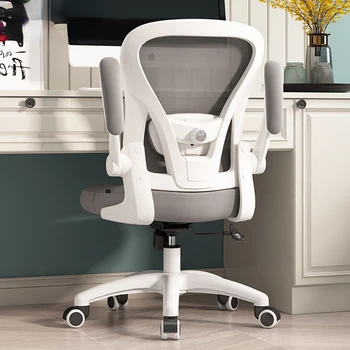Офис Стол Със Сгъваща се Облегалка Ергономичен Мобилен Пол Удобен за потребителя Дизайн с Колела Сгъваем Офис Стол Отточна тръба на шарнирна връзка Cadeira Gamer Furniture MQ50BG