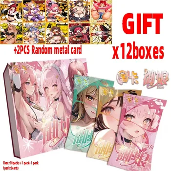 Продажба на едро 12/24/36 Кутии Goddess Story Saint Cards Аниме игра от Серията Yuniang Момиче Bikini Party Feast Booster Box Играчки в Подарък