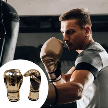 Професионални боксови ръкавици за кикбоксинга, младежки боксови ръкавици за смесени бойни изкуства, Безопасни Спарринги, Тайландски, за да проверите за MMA Тина