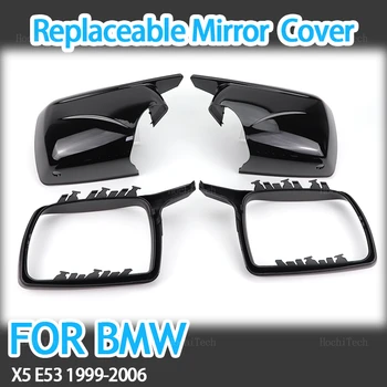 Смяна на черни капаци на страничните огледала, Нови Капачки на огледала M Look за BMW X5 E53 1999-2006