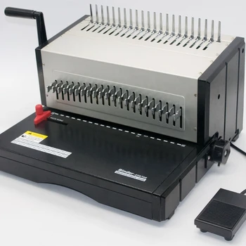 Тежкотоварни електрически перфоратор и машина за връзване на билата f4 в офиса