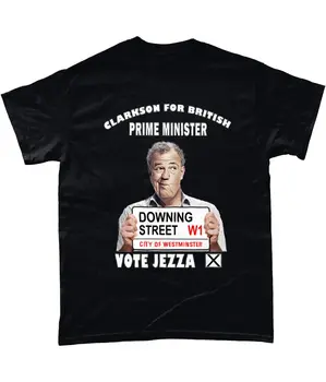 Тениска JEZZA FOR PM Джеръми Кларксона дайте вашата оценка за Джеръми
