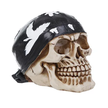 Украса под формата на черепа пират в готически стил Мокерри С шал, Препоръки за ратификация пирати, Скелет-болванчик, фигурка на черепа на Хелоуин
