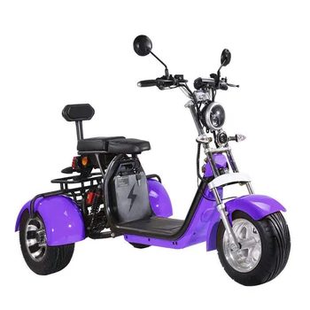 триколка триколка за възрастни с електрически скутером мощност 1500 W 2000 W с европейския склад еио в наличност