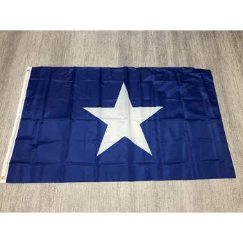 флаг superonezxz Office Blue FLAG 90x150 см полиестер Office Blue FLAG двупосочен печатни висящ банер за декорация на дома