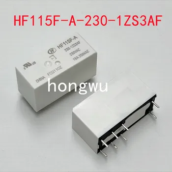 100% Оригинални, нови, 1 бр. Реле HF115F-A-230-1ZS3AF AC230V 16A контакти 8