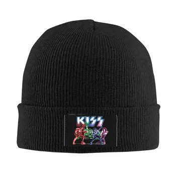 Kiss Band Crazy Demon Catman Ace Rock Шапка за зимните шапки-капотов унисекс