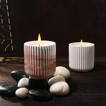 Ароматни свещи в скандинавски минималистичном стил, ароматерапевтическая свещ за хол, спалня, подарък за рожден ден, свещи за рожден ден