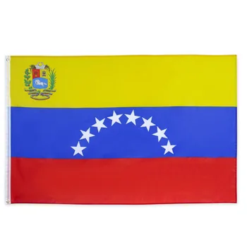 Вълна Боливарианской Република Венецуела Флаг на Страната 3x5 Фута Полиестер Банер República Bolivariana de Venezuela Flag