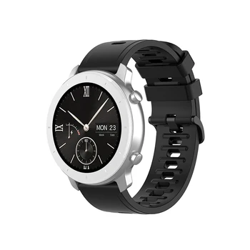 За Huawei Watch 3/Watch 3 Pro New /GT2 GT3 Pro/GT3 2 46 мм Каишка за часовника 22 мм Силикон Каишка За часовник Amazfit GTR47 Гривна