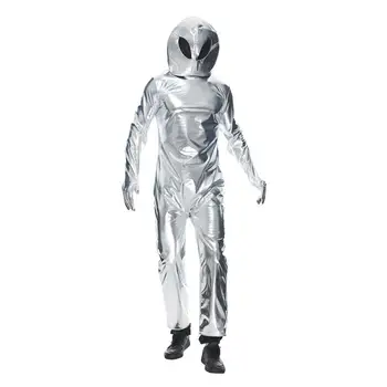 Креативен Нов костюм за парти в чест на Хелоуин, Пътуващ в космоса Извънземно, Забавна Форма на Чужденец, Cosplay, Фотография, Костюми за възрастни