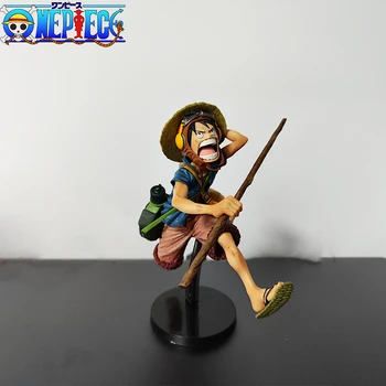 Нов Bandai One Piece Аниме Фигурка Luffy Хрониките На Ограничения В Чужбина Мультяшная Модел На Статуята На Украшение Колекция От Подаръци