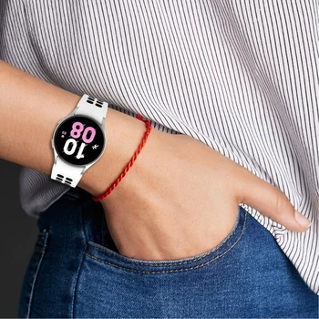 Силиконов Каишка Водоустойчив Гривни за Часовници 6/4 Classicwatch 5 Smartwatch Модерен Колан Със Защита От надраскване Гривна