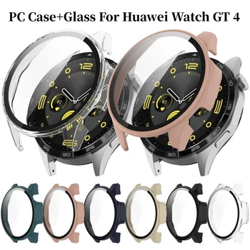 Твърд Калъф За PC Стъкло За Huawei Watch GT4 46 мм 41 Мм Пълно Покритие на Бронята, Защитна Обвивка на Екрана, За да Huawei Watch GT 4 Аксесоари